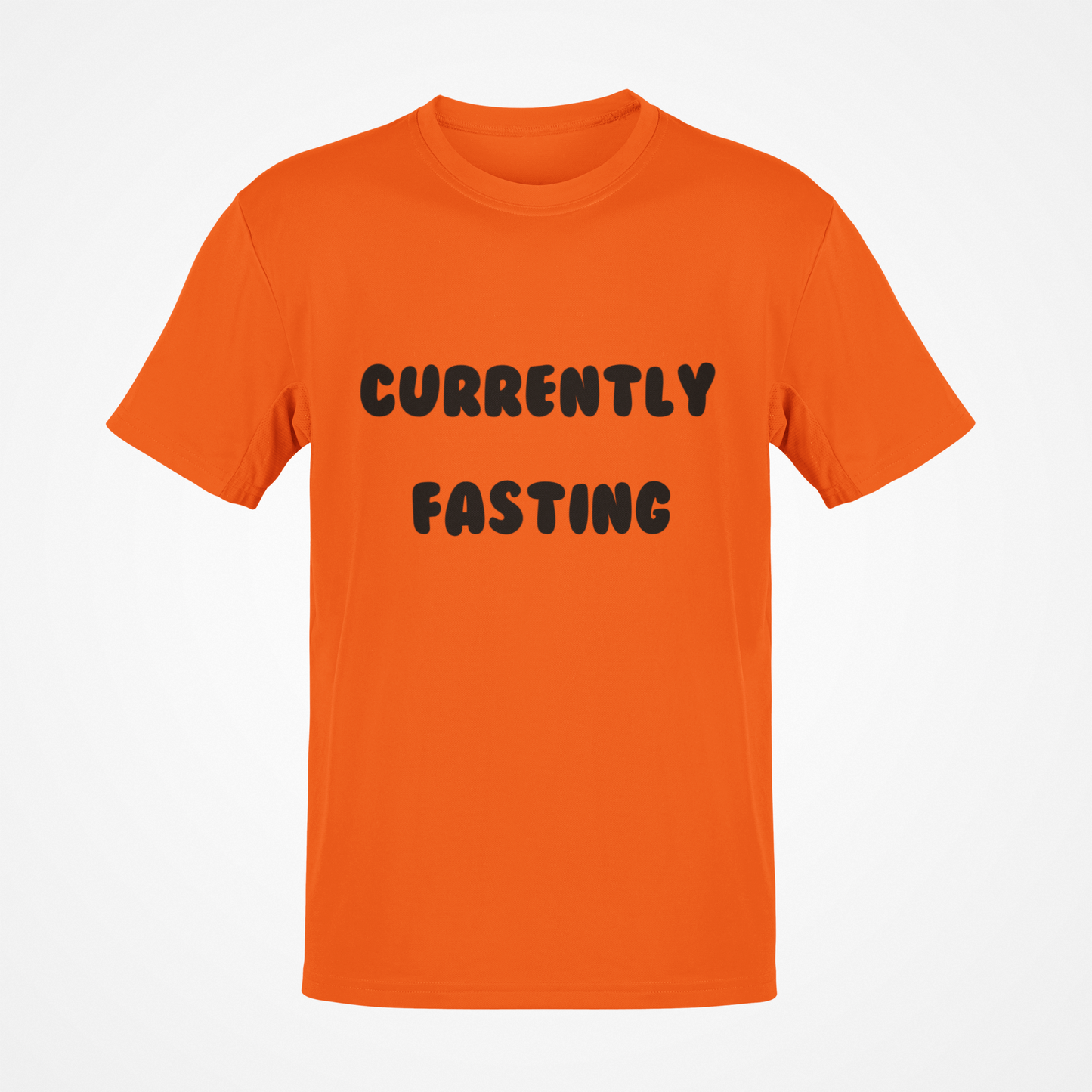 Currently Fasting (Black Text) T-Shirt