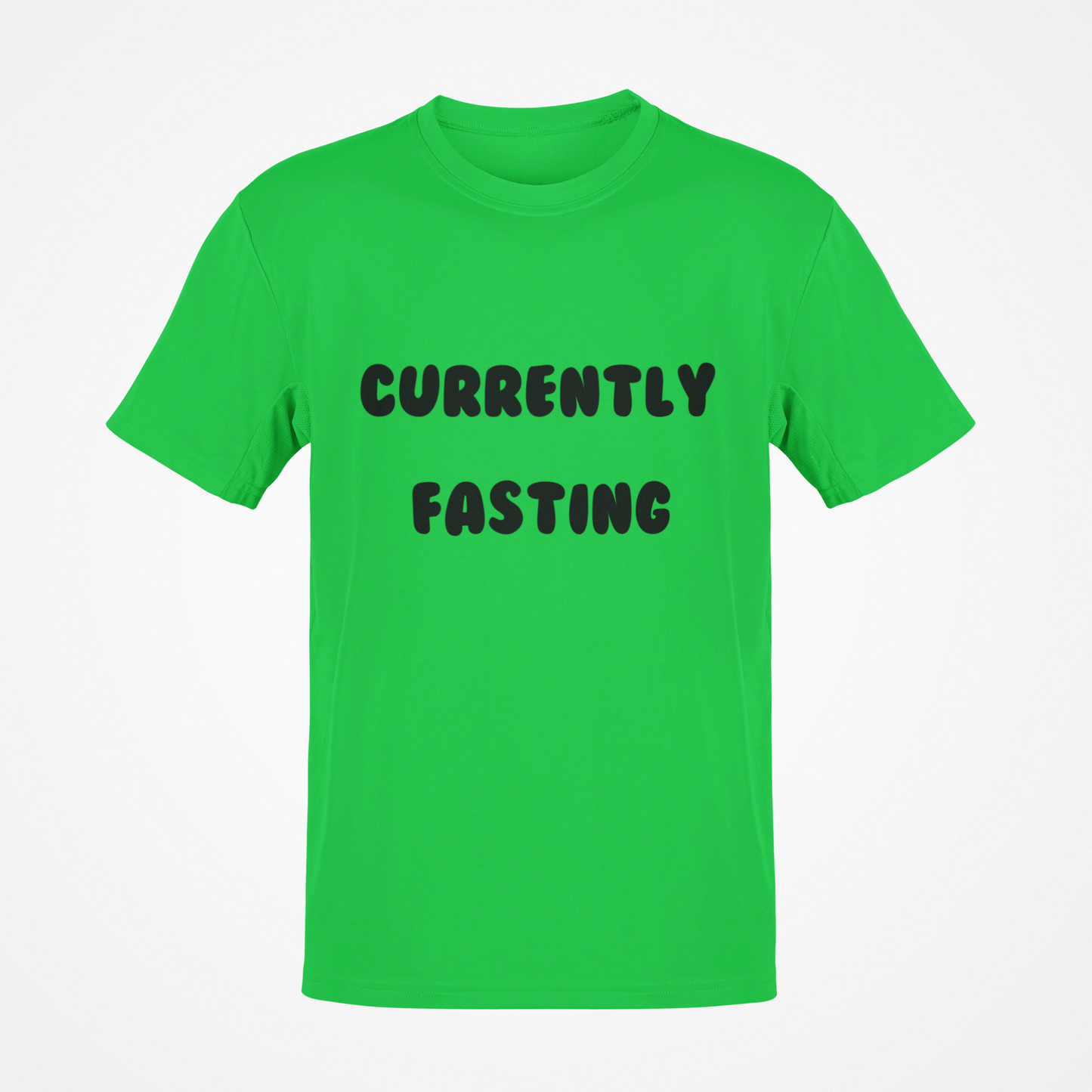 Currently Fasting (Black Text) T-Shirt