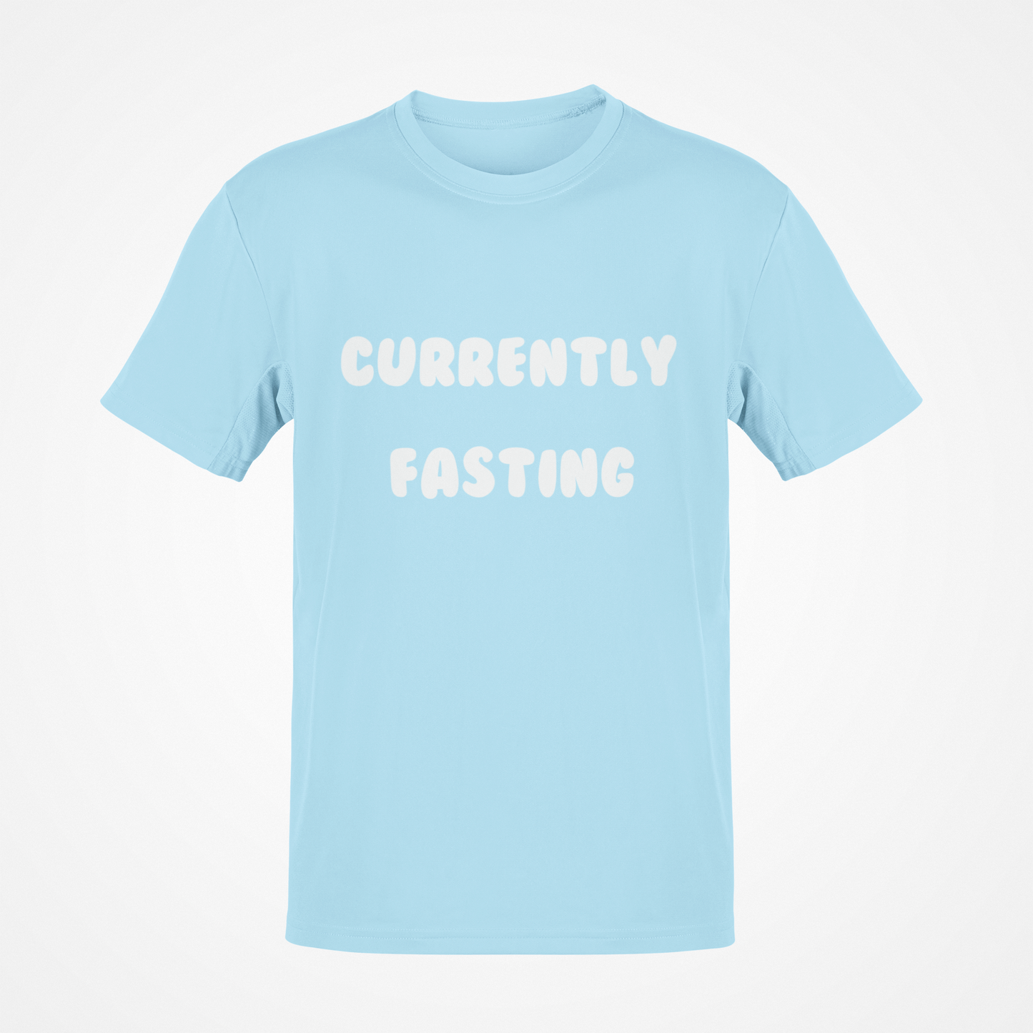 Currently Fasting (White Text) T-Shirt