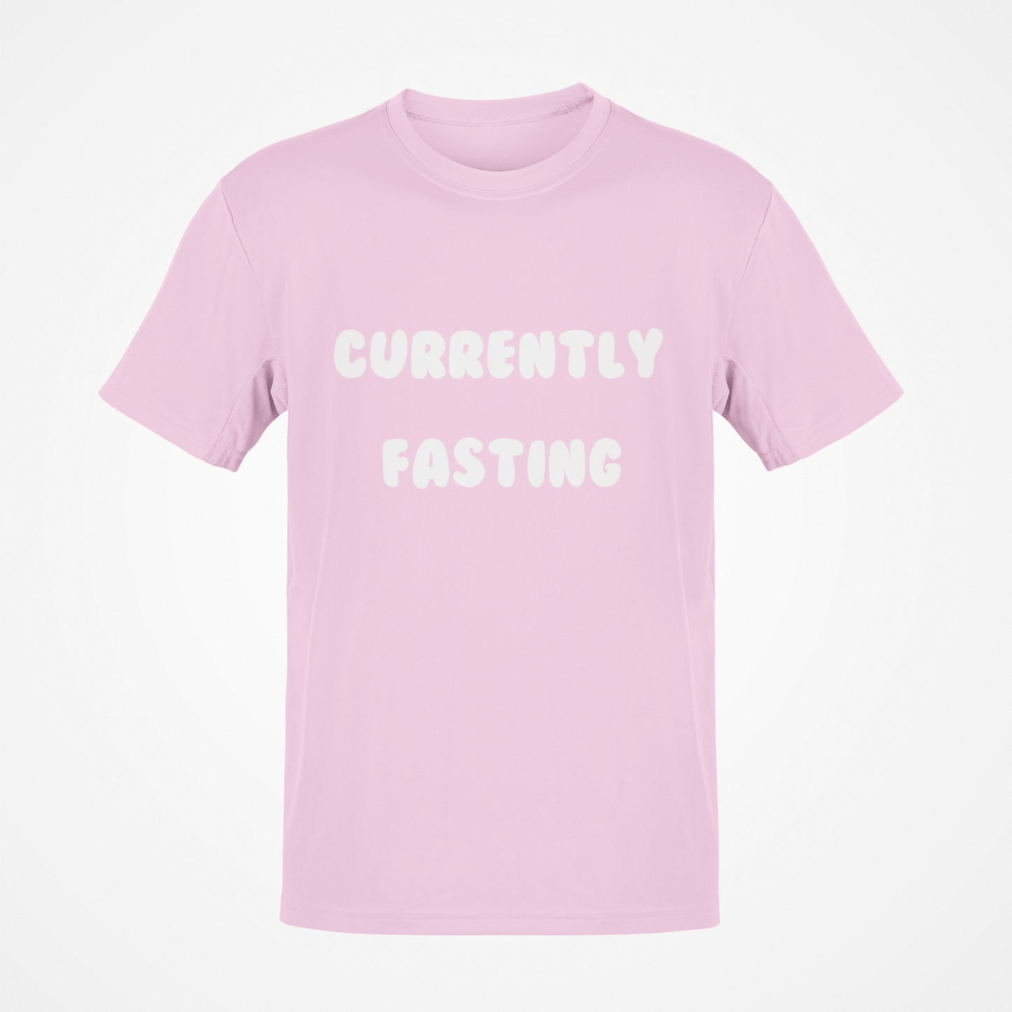 Currently Fasting (White Text) T-Shirt