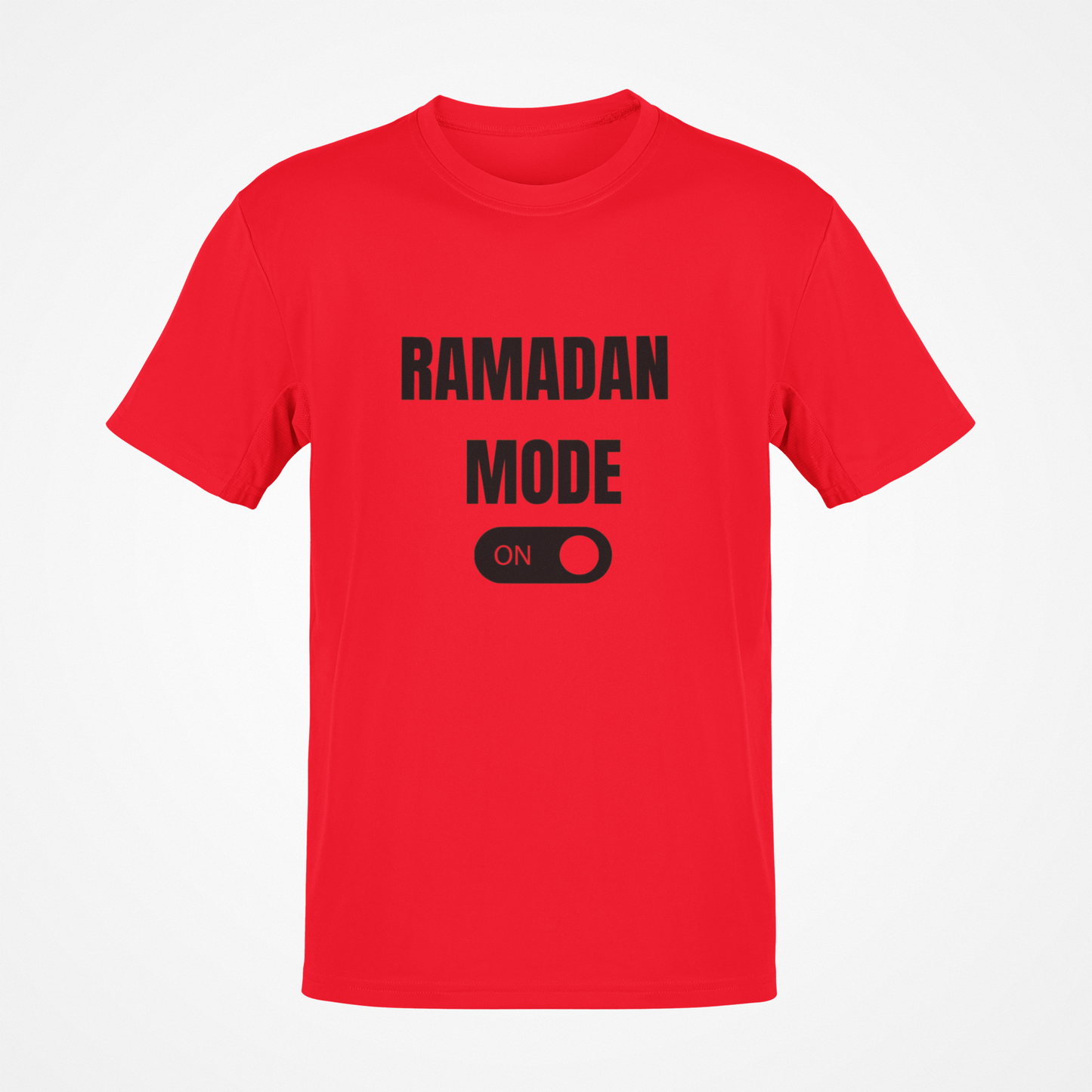 Ramadan Mode On (Black Text) T-Shirt