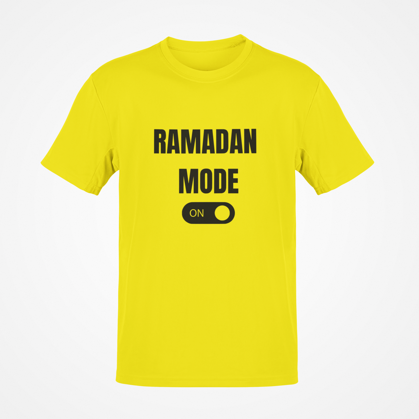 Ramadan Mode On (Black Text) T-Shirt