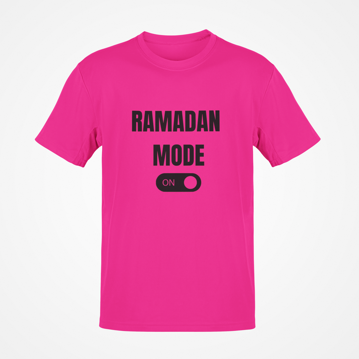 Ramadan Mode On (Black Text) T-Shirt