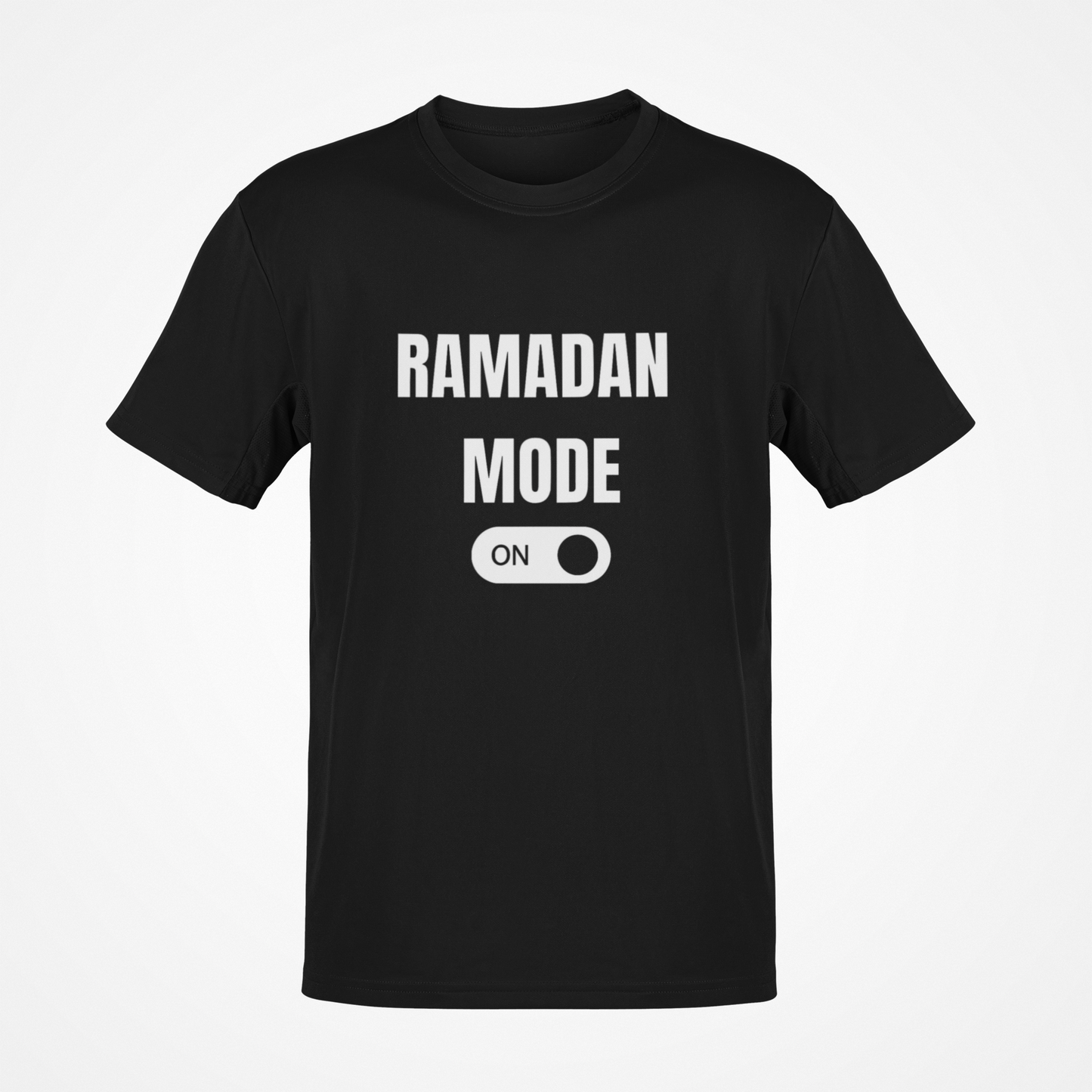 Ramadan Mode On (White Text) T-Shirt