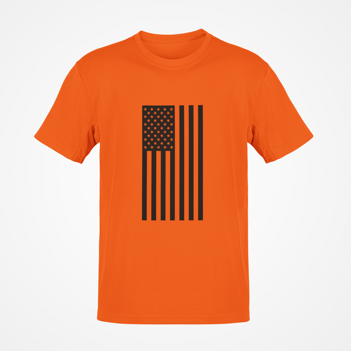 American Flag (Black Vertical) T-Shirt