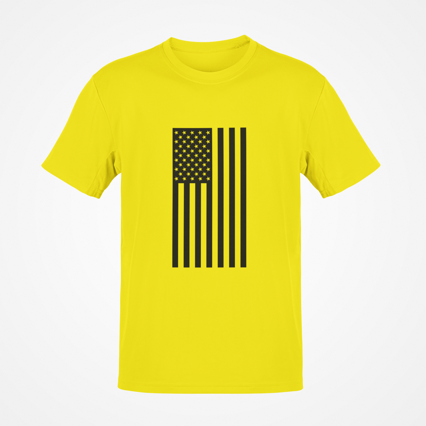 American Flag (Black Vertical) T-Shirt