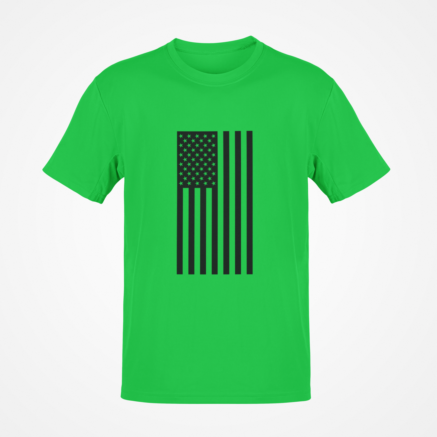 American Flag (Black Vertical) T-Shirt