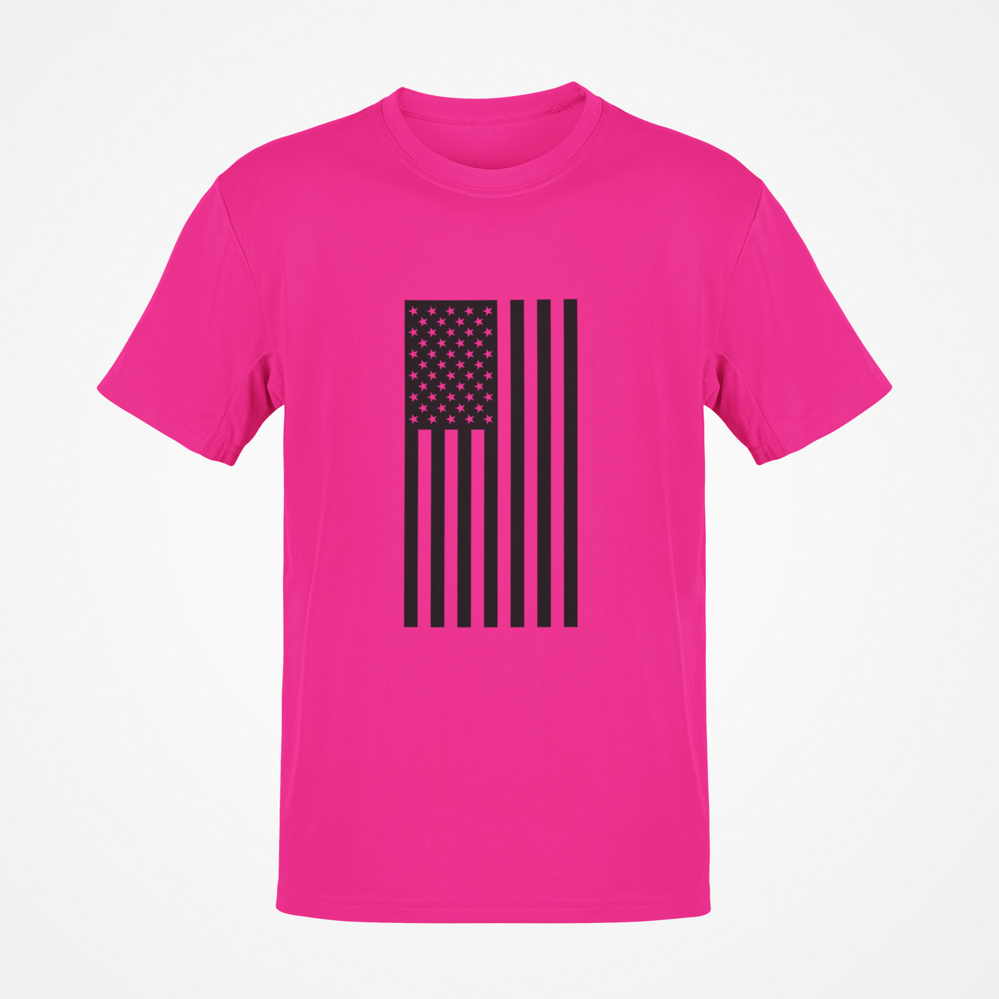 American Flag (Black Vertical) T-Shirt