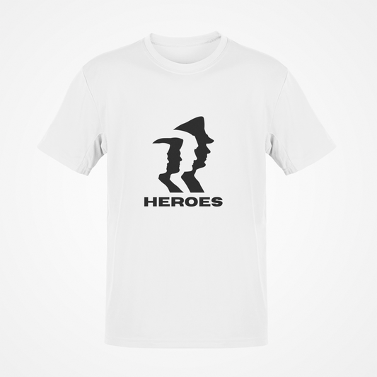 Heroes (Black Text) T-Shirt