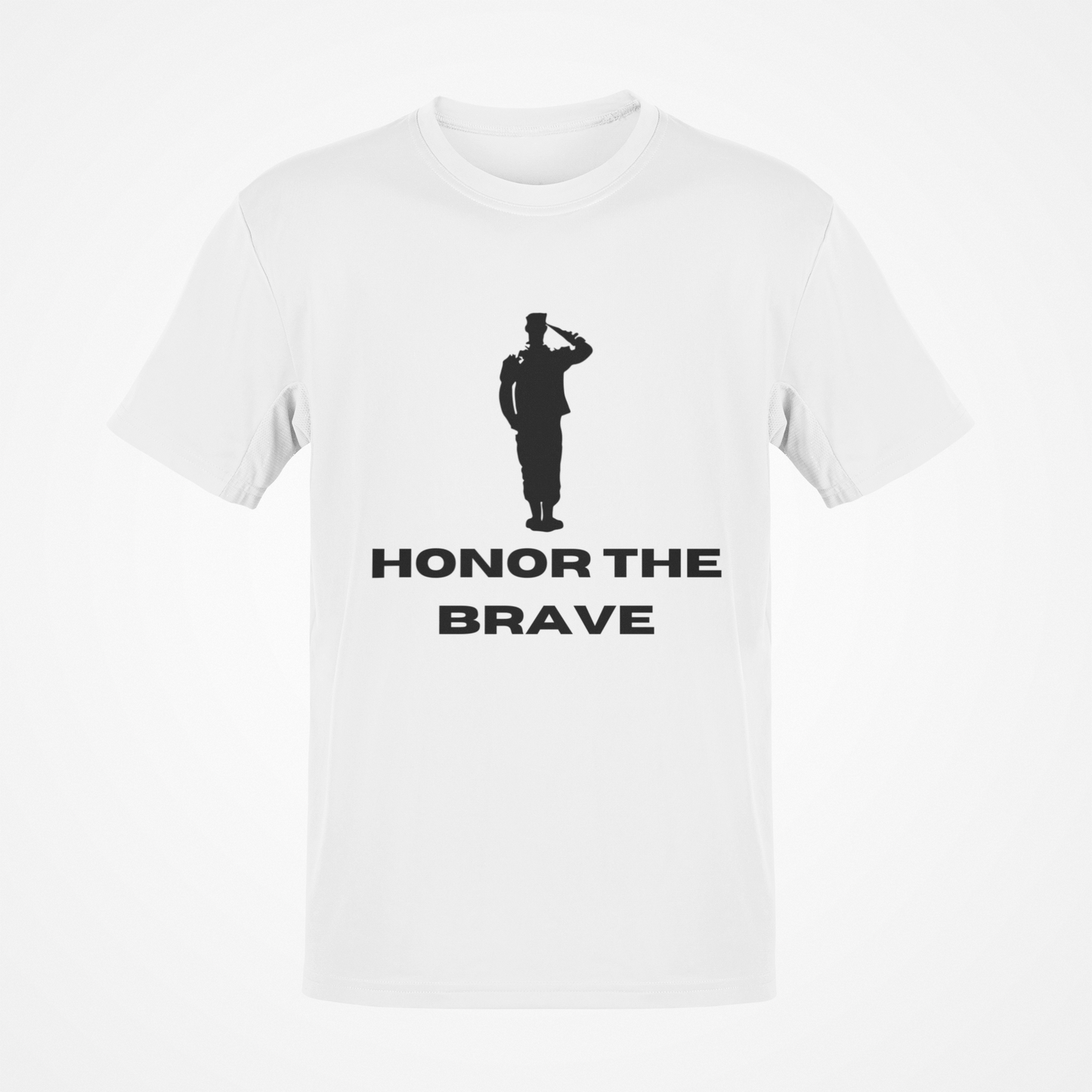 Honor The Brave (Black Text) T-Shirt