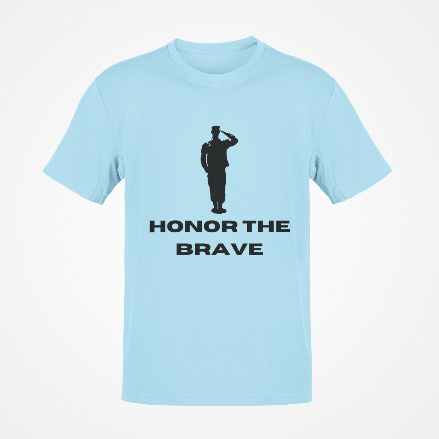 Honor The Brave (Black Text) T-Shirt