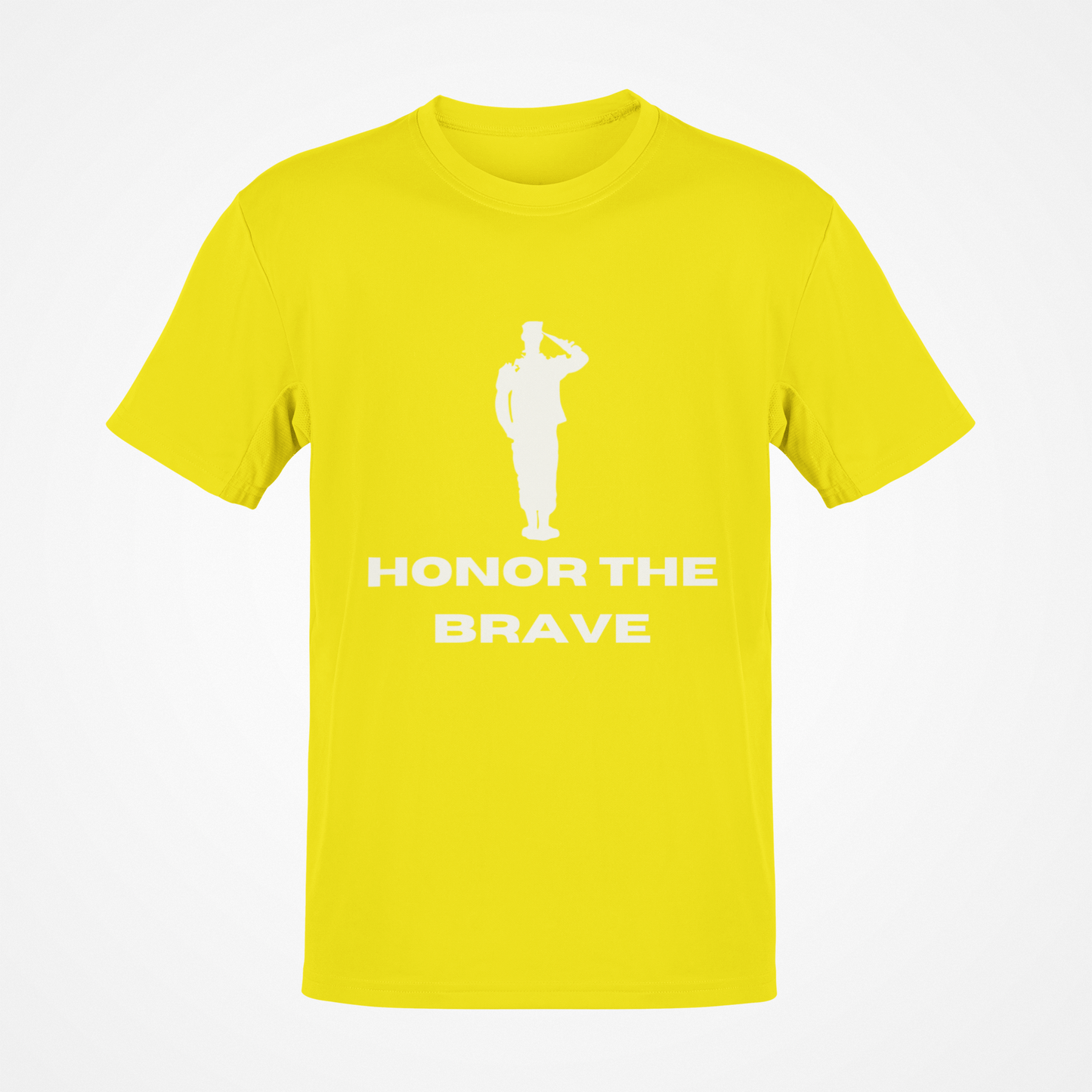 Honor The Brave (White Text) T-Shirt