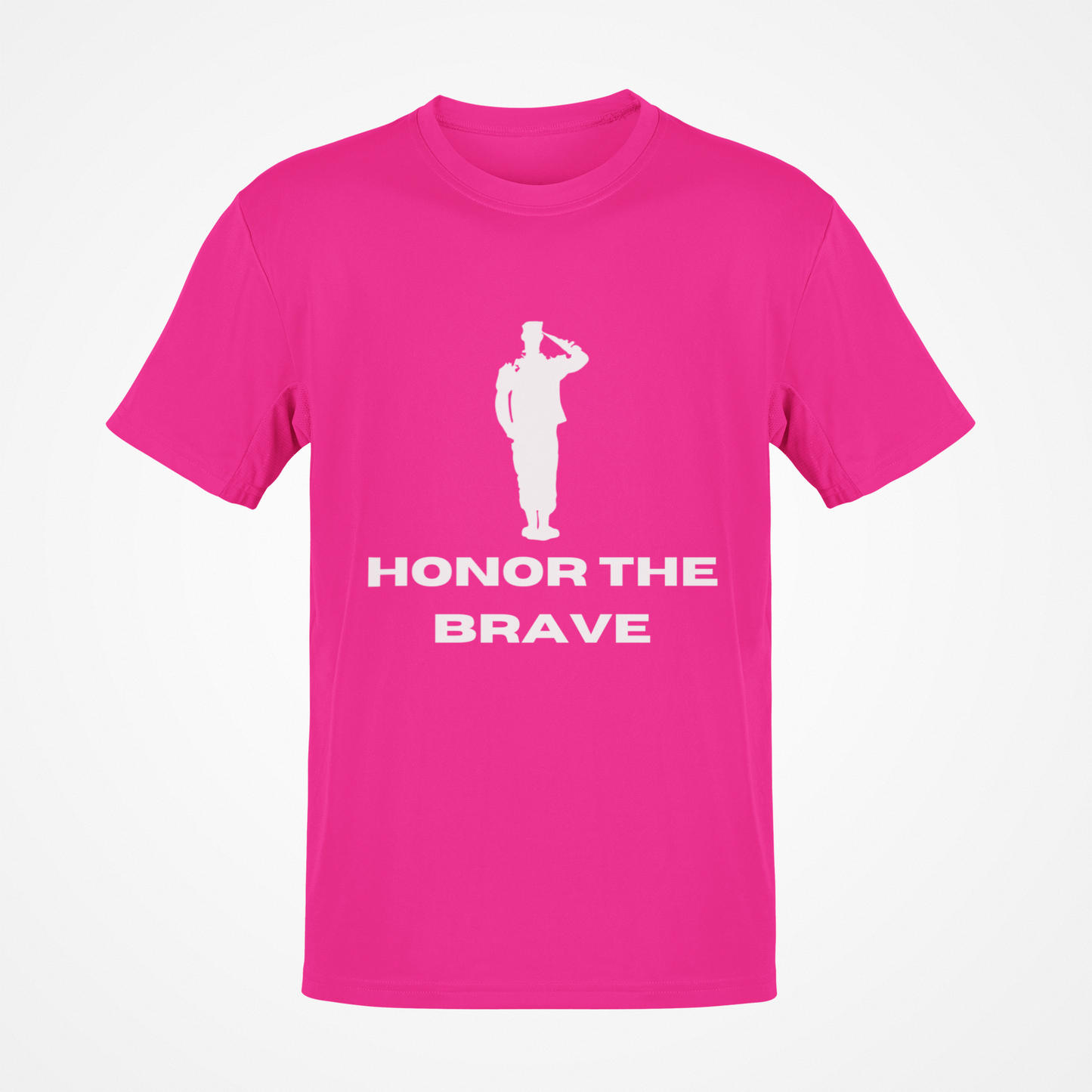 Honor The Brave (White Text) T-Shirt