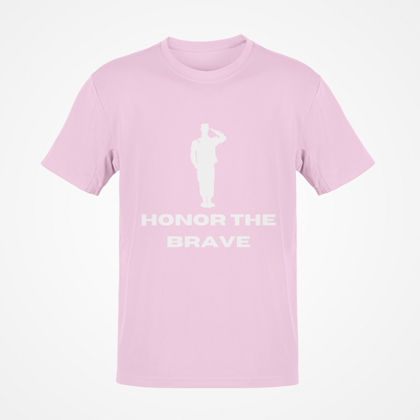 Honor The Brave (White Text) T-Shirt