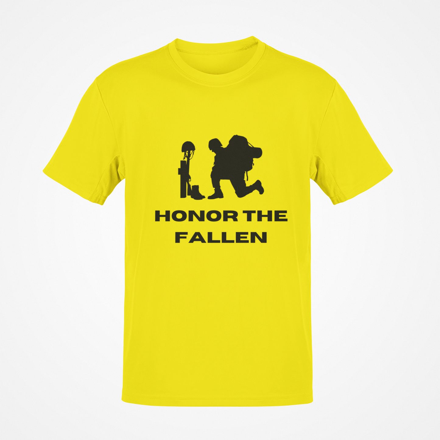 Honor The Fallen (Black Text) T-Shirt