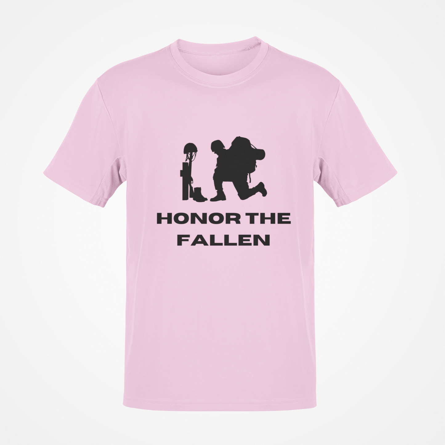 Honor The Fallen (Black Text) T-Shirt