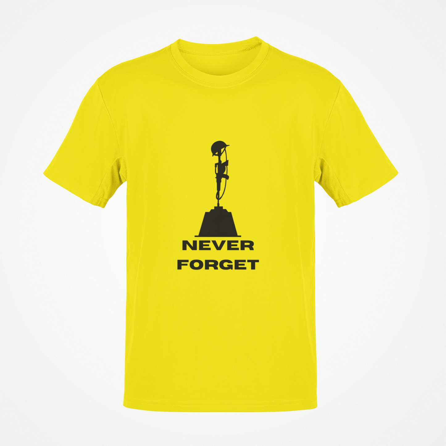 Never Forget (Black Text) T-Shirt