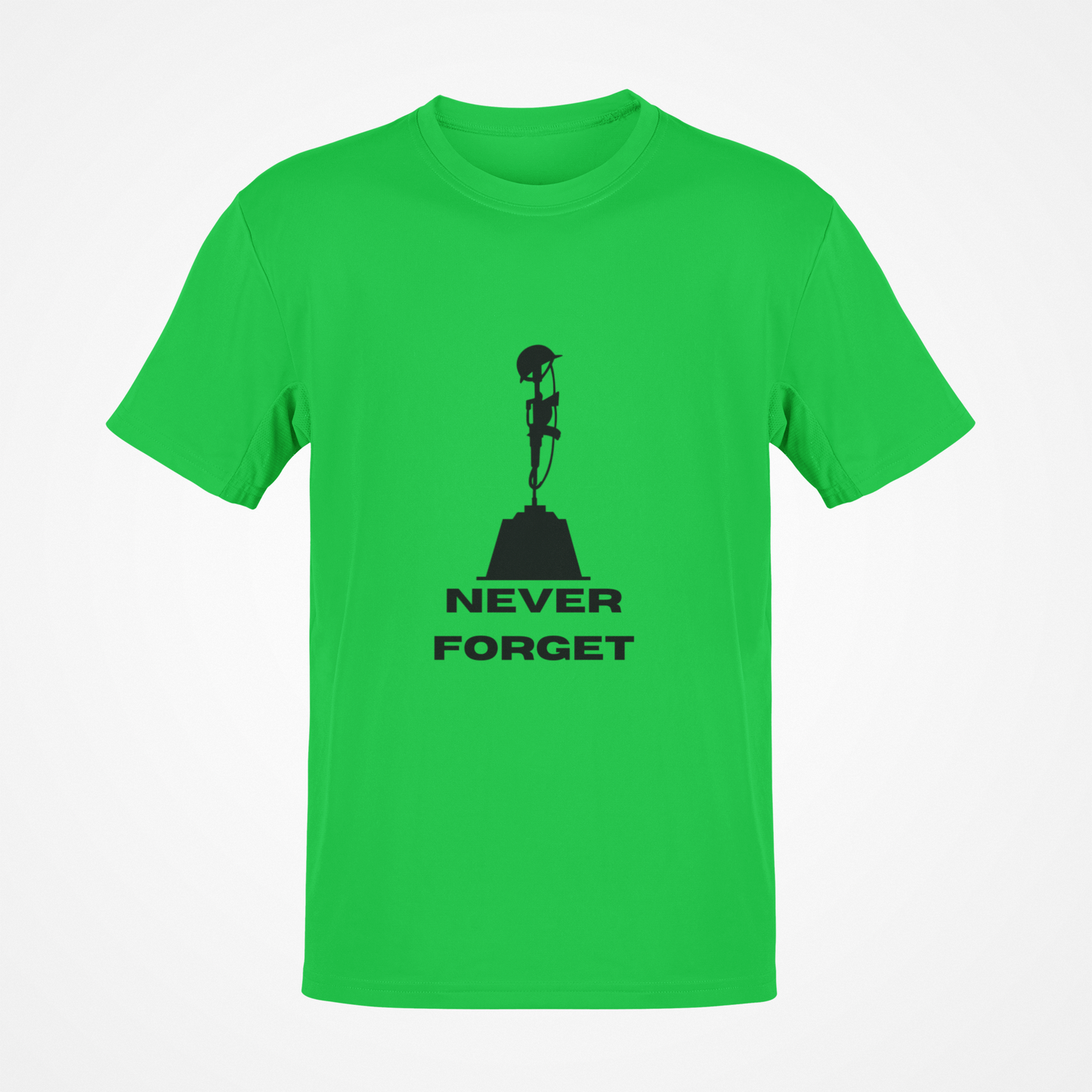 Never Forget (Black Text) T-Shirt