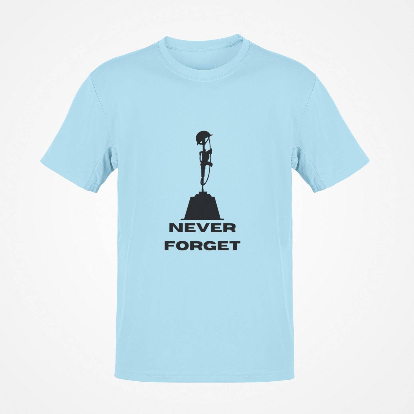 Never Forget (Black Text) T-Shirt