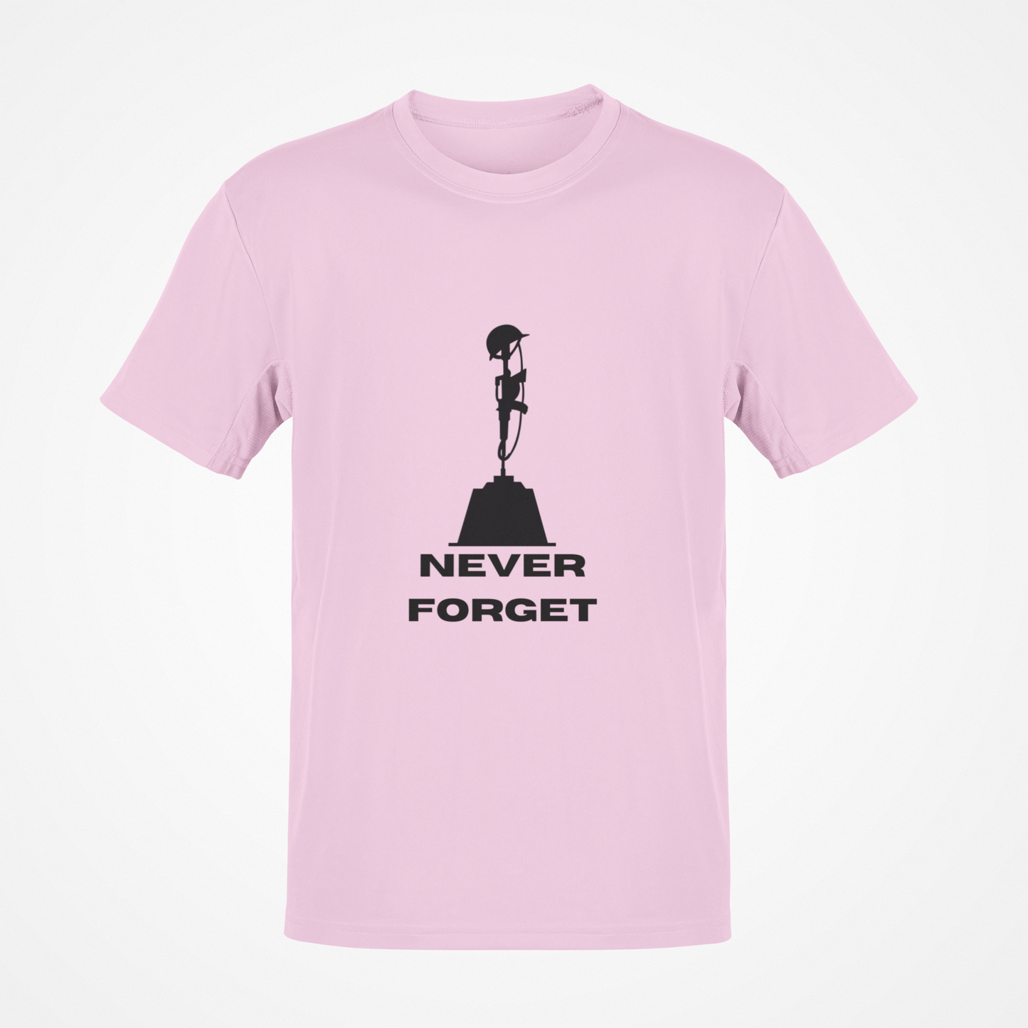 Never Forget (Black Text) T-Shirt