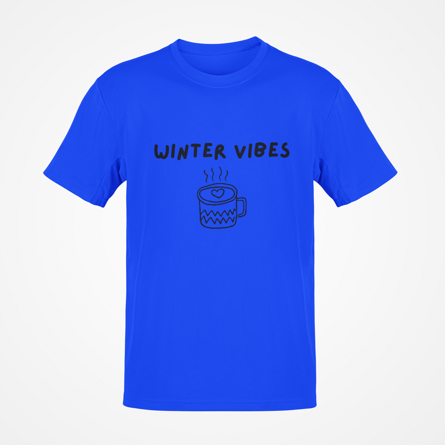 Camiseta Winter Vibes (texto negro)