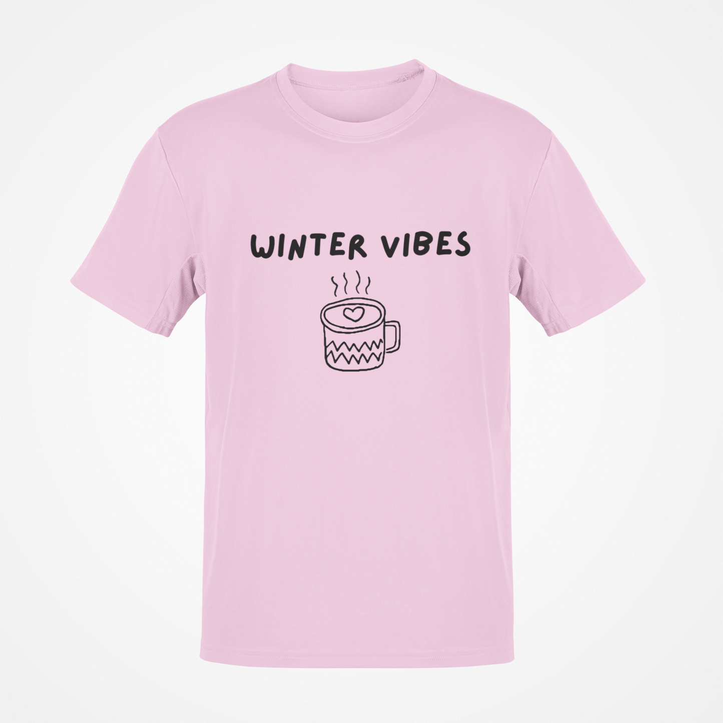 Camiseta Winter Vibes (texto negro)