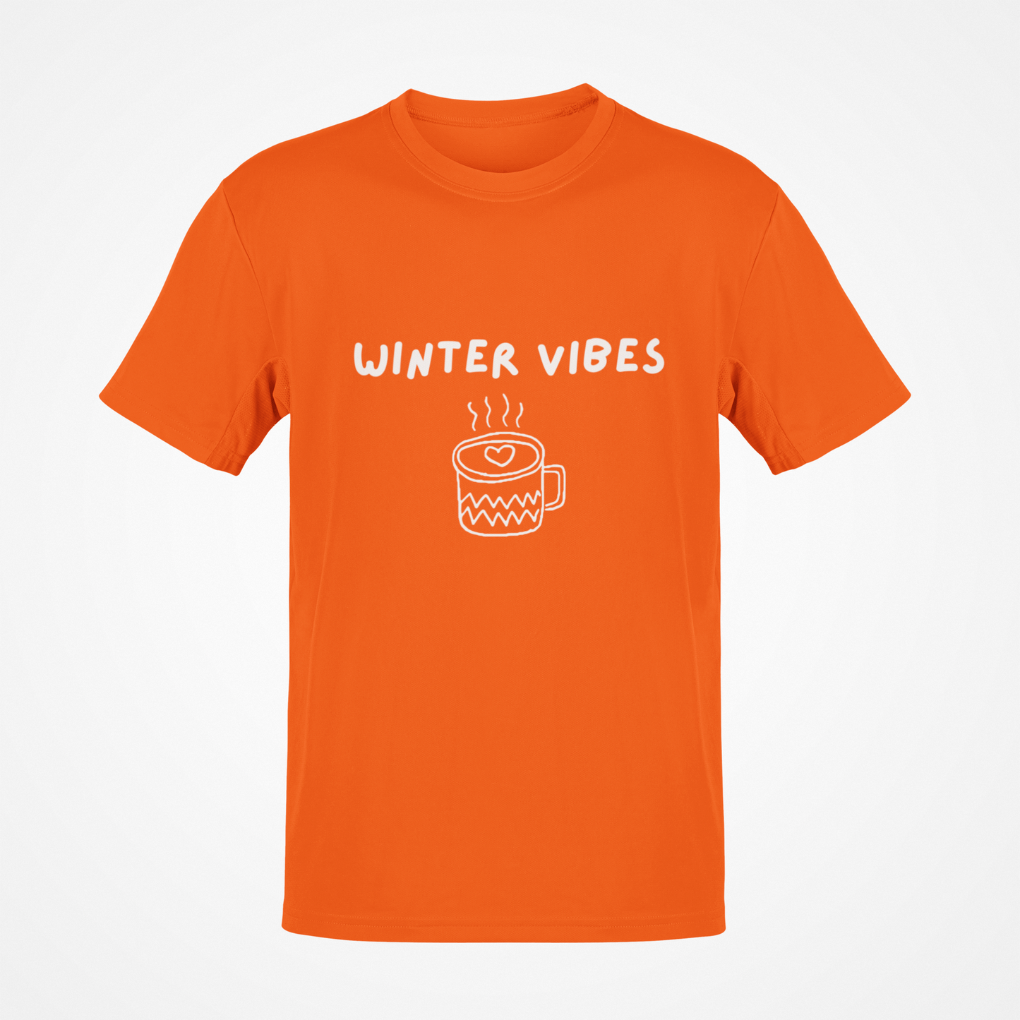 Camiseta Winter Vibes (texto blanco)