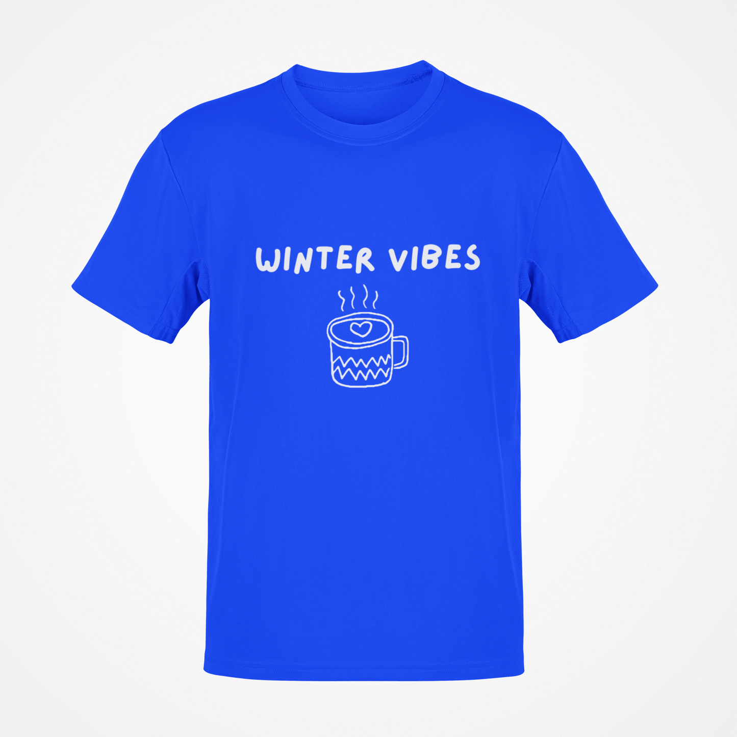 Camiseta Winter Vibes (texto blanco)