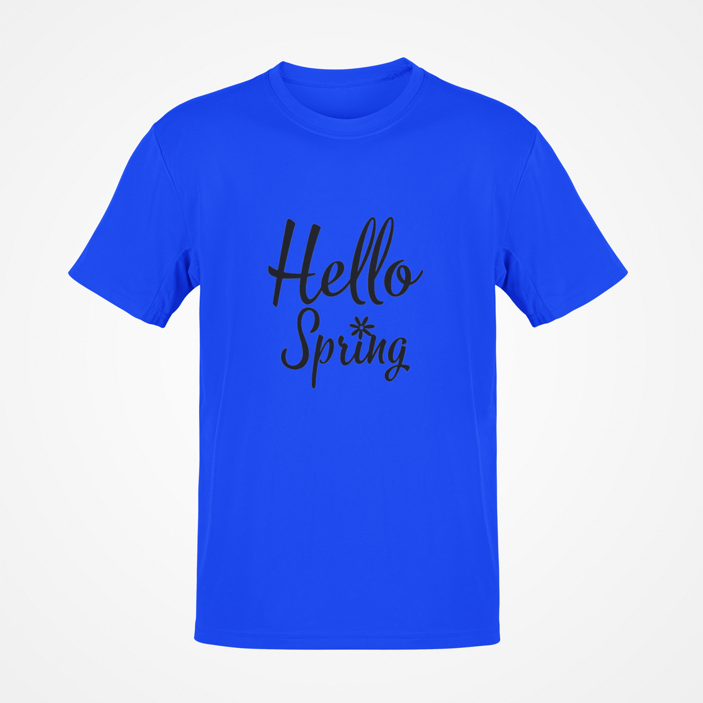 Hello Spring (Black Text) T-Shirt