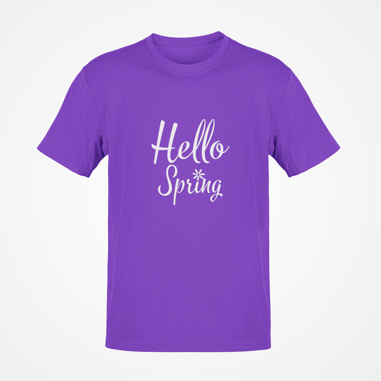 Camiseta Hello Spring (texto blanco)