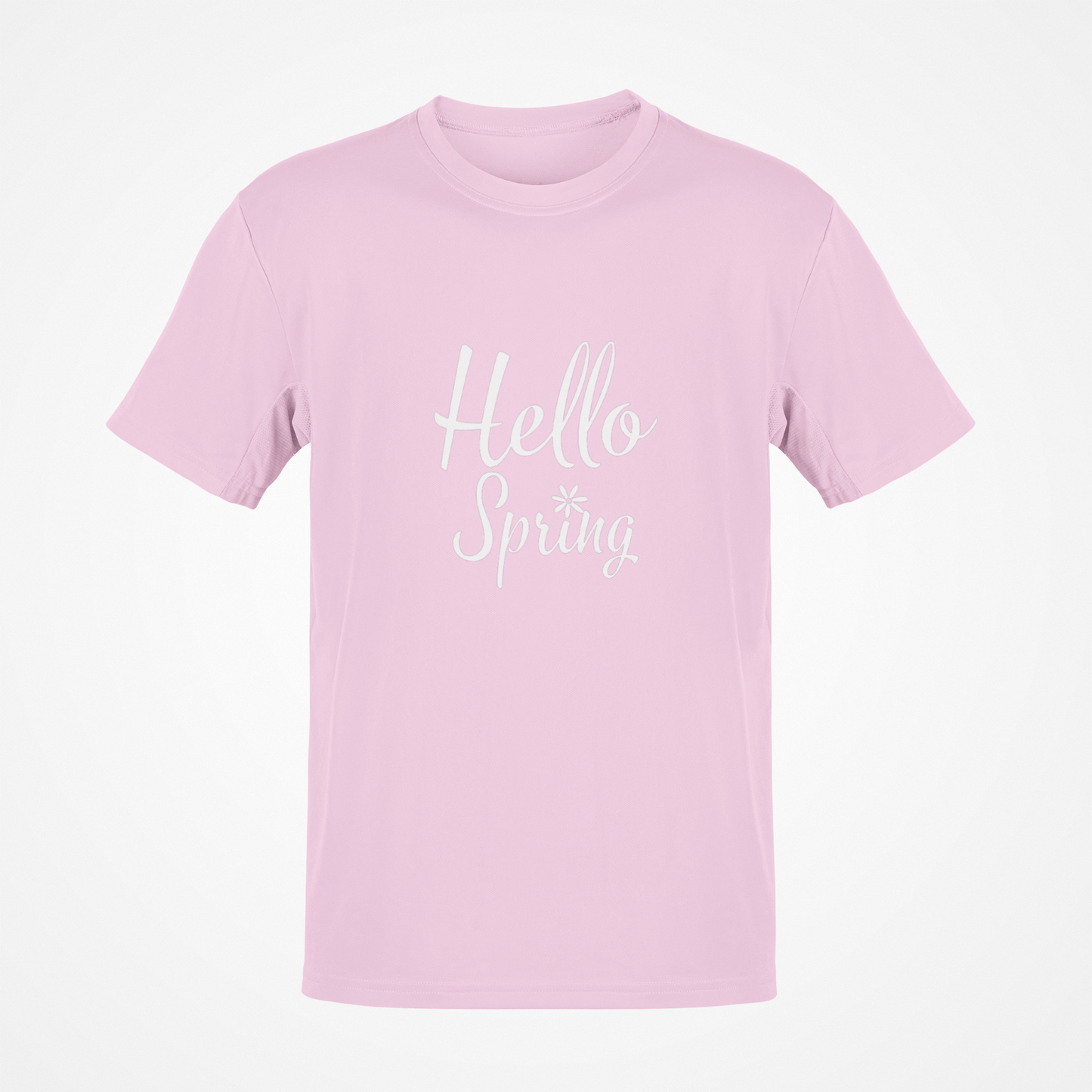 Camiseta Hello Spring (texto blanco)