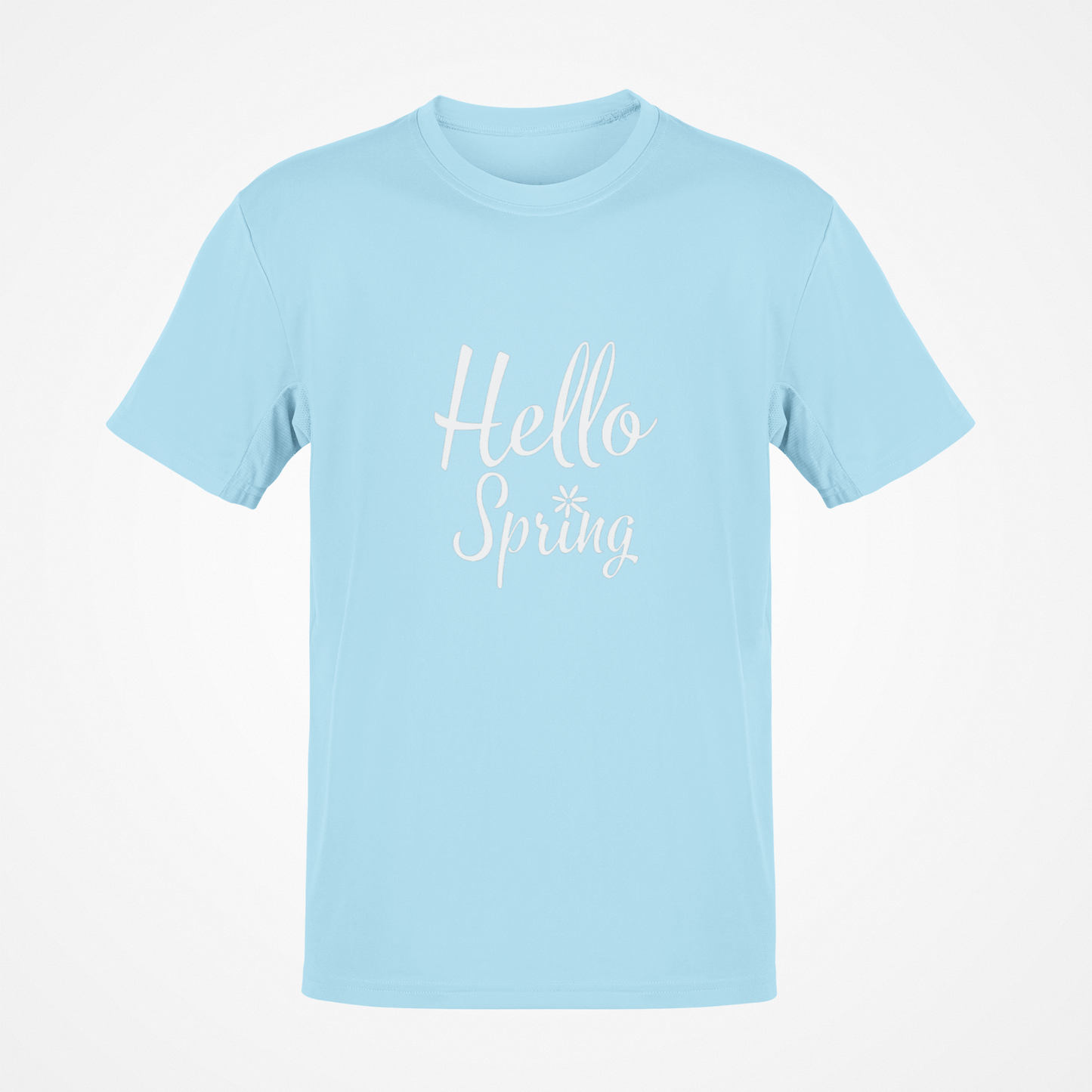 Camiseta Hello Spring (texto blanco)