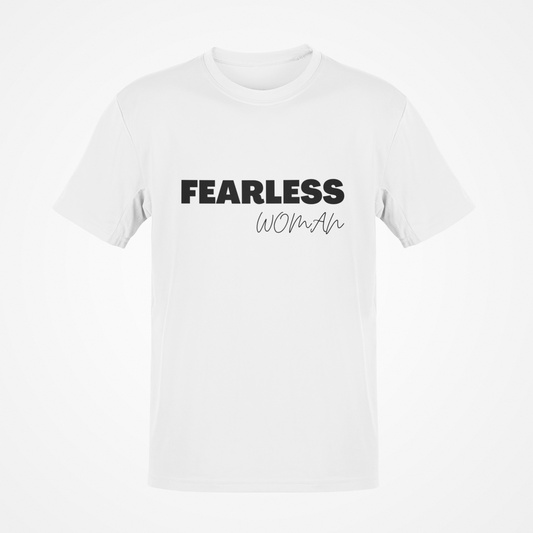 Fearless Woman (Black Text) T-Shirt