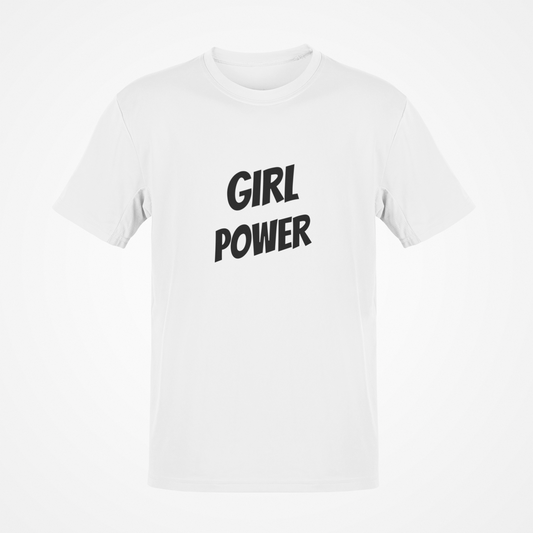 Girl Power (Black Text) T-Shirt