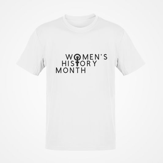 Women's History Month (Black Text) T-Shirt