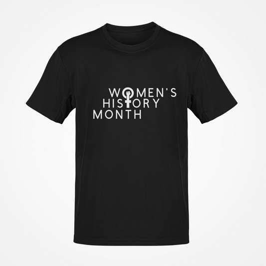 Women's History Month (White Text) T-Shirt