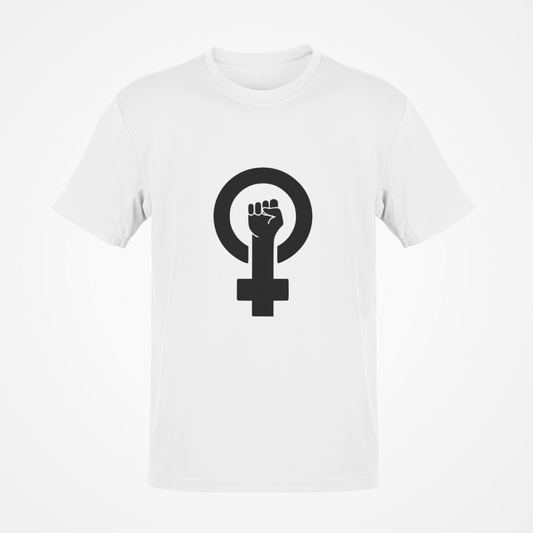 Camiseta Derechos de la mujer (símbolo negro)