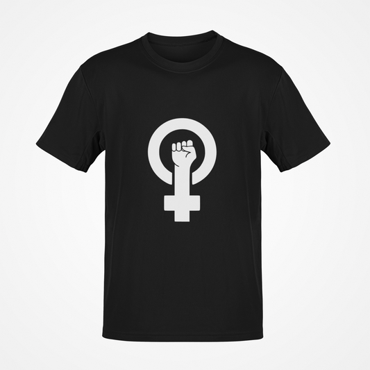 Camiseta Derechos de la mujer (símbolo blanco)