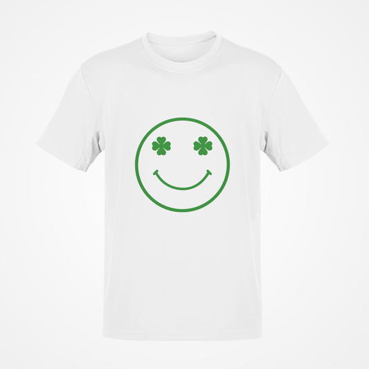 Clover Smiley Face T-Shirt