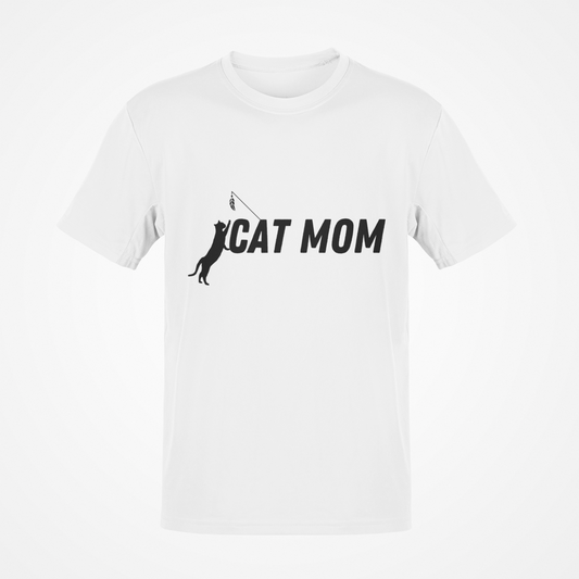 Cat Mom (Playing Black Cat) T-Shirt