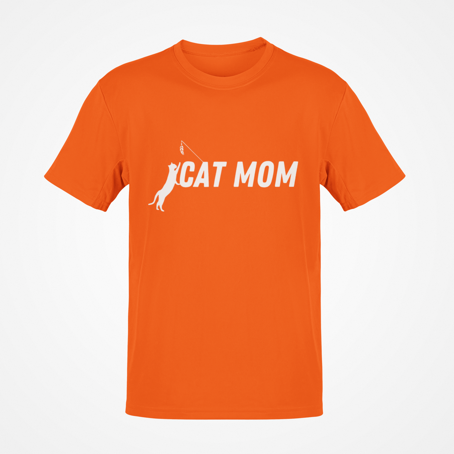 Cat Mom (Playing White Cat) T-Shirt