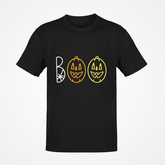 Boo (Candy Corn Text) T-Shirt