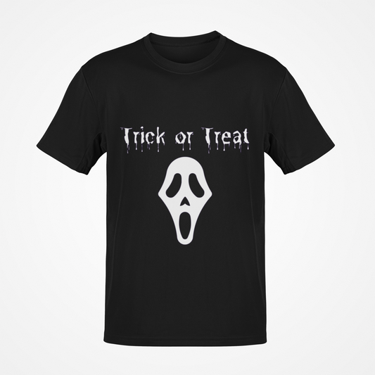 Camiseta fantasma de truco o trato