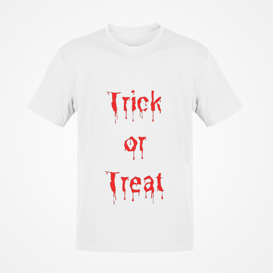 Trick Or Treat (Red Text) T-Shirt