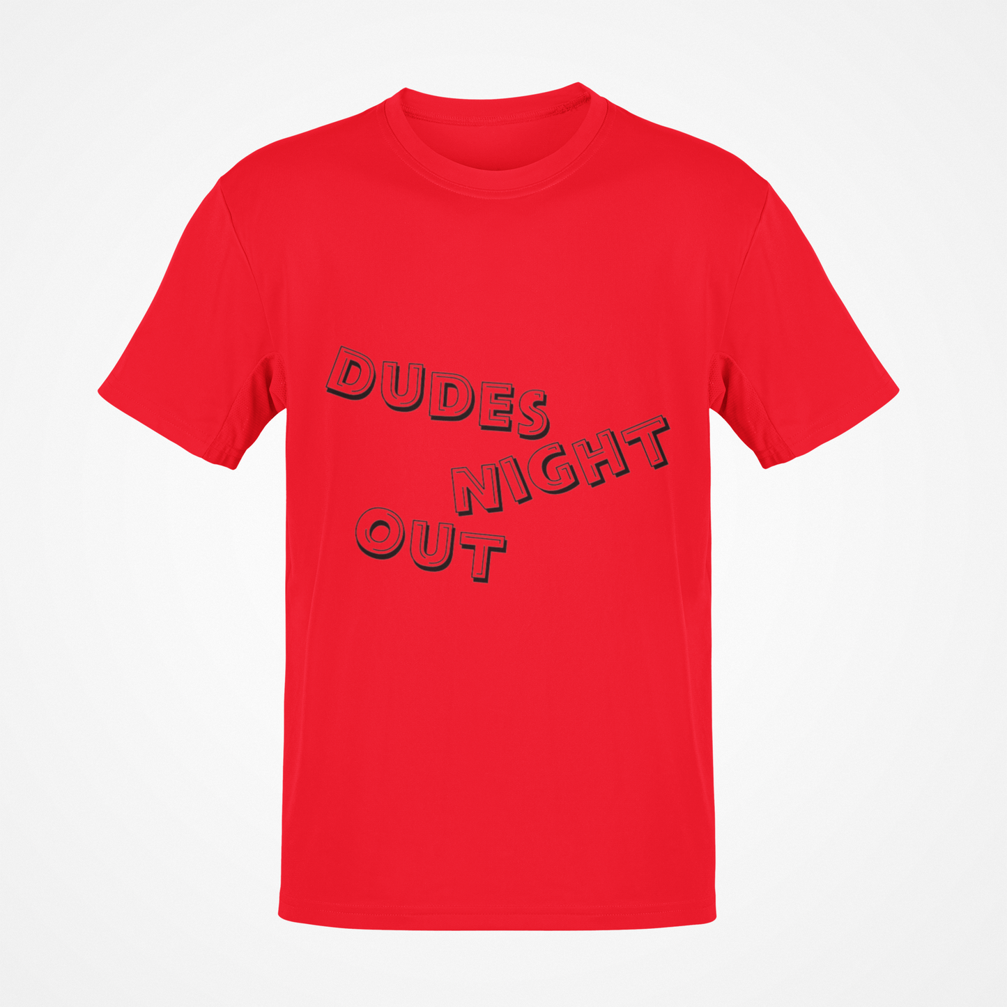 Dudes Night Out (Black Text) T-Shirt