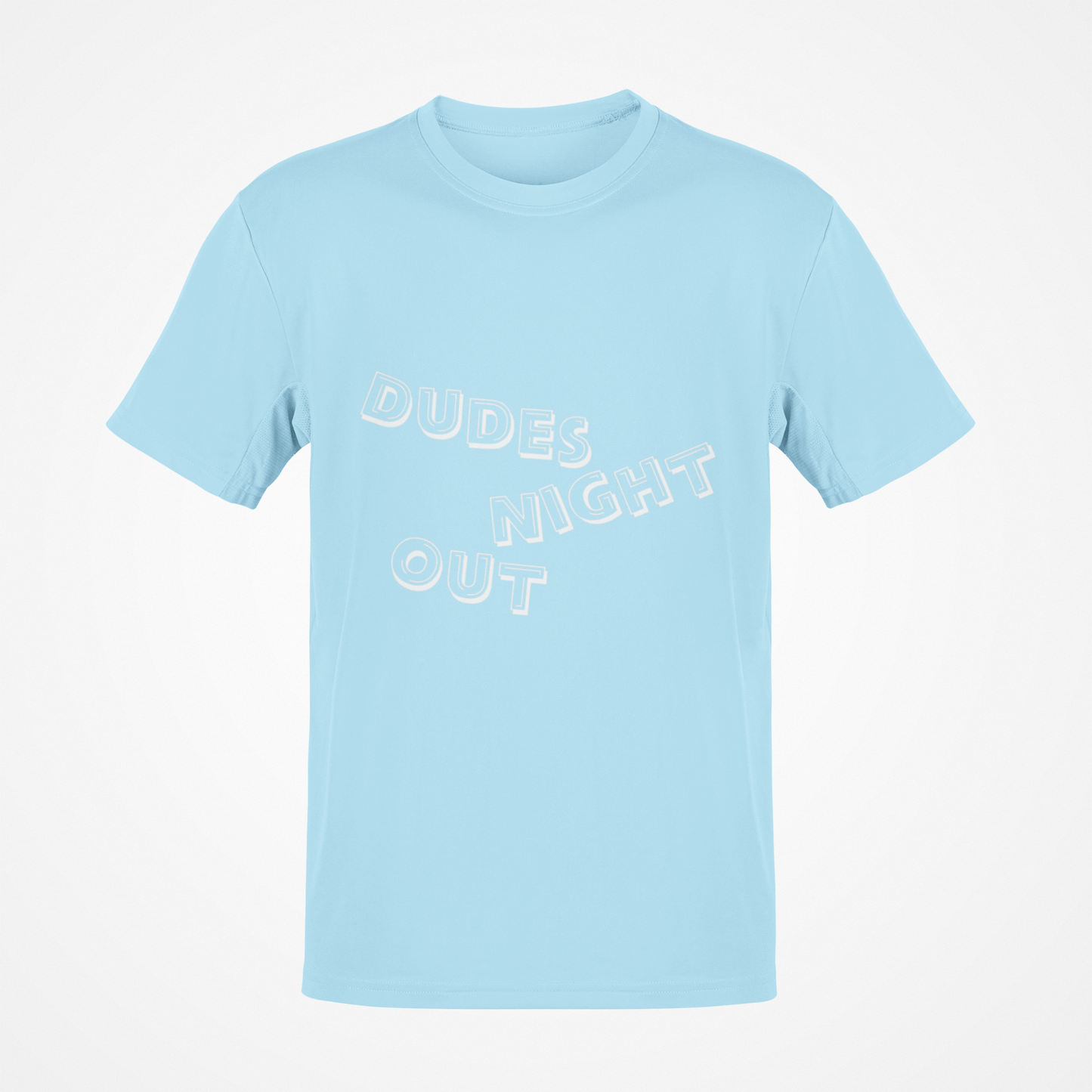 Dudes Night Out (White Text) T-Shirt