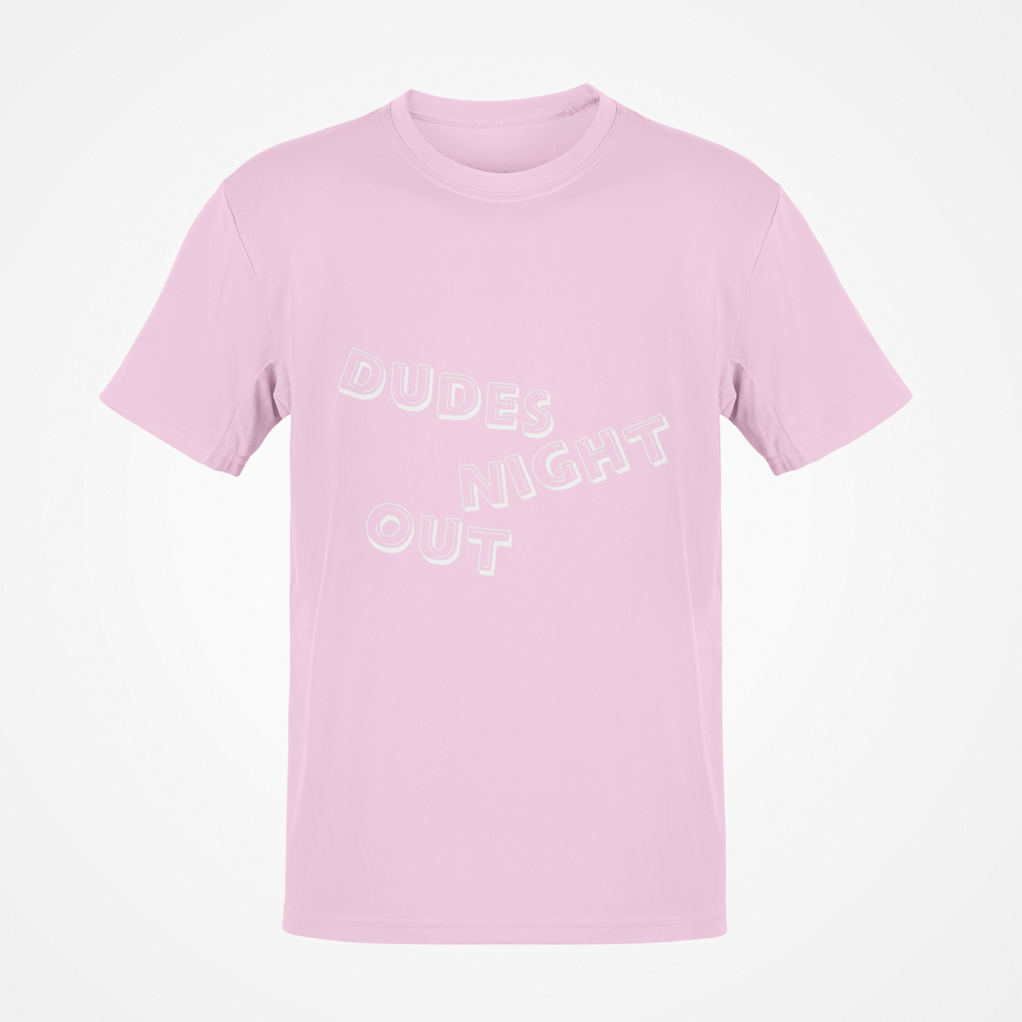 Camiseta Dudes Night Out (texto blanco)