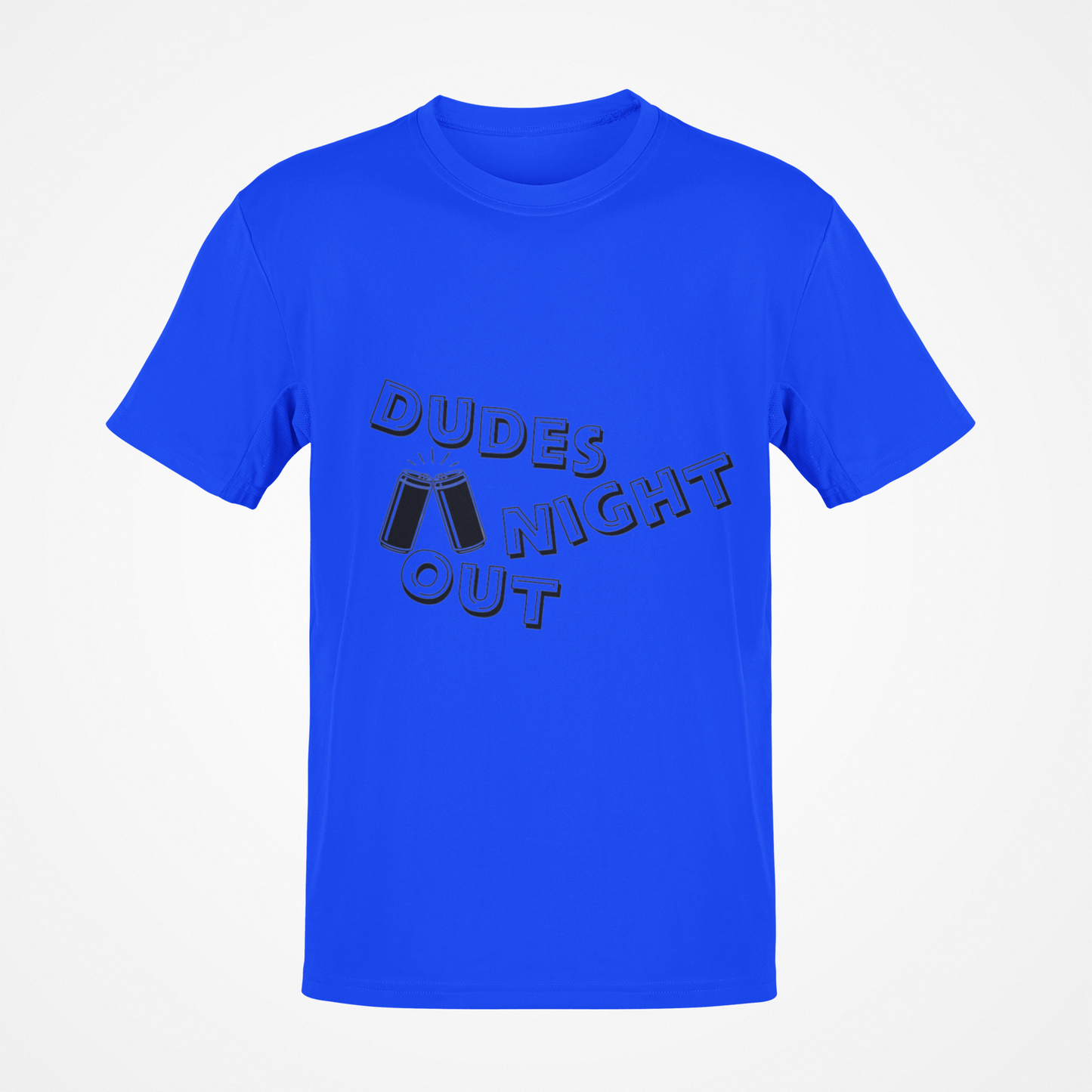 Camiseta Dudes Night Out Beer (texto negro)