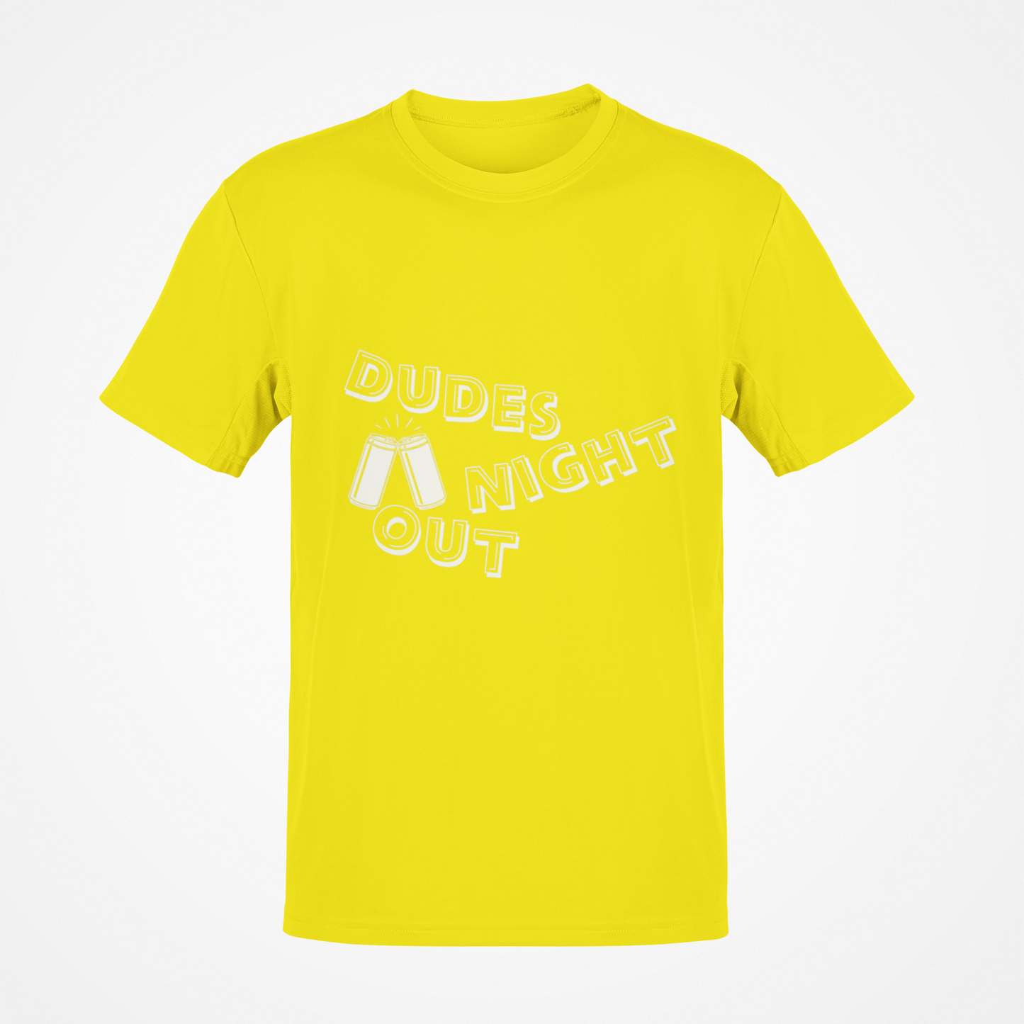 Camiseta Dudes Night Out Beer (texto blanco)