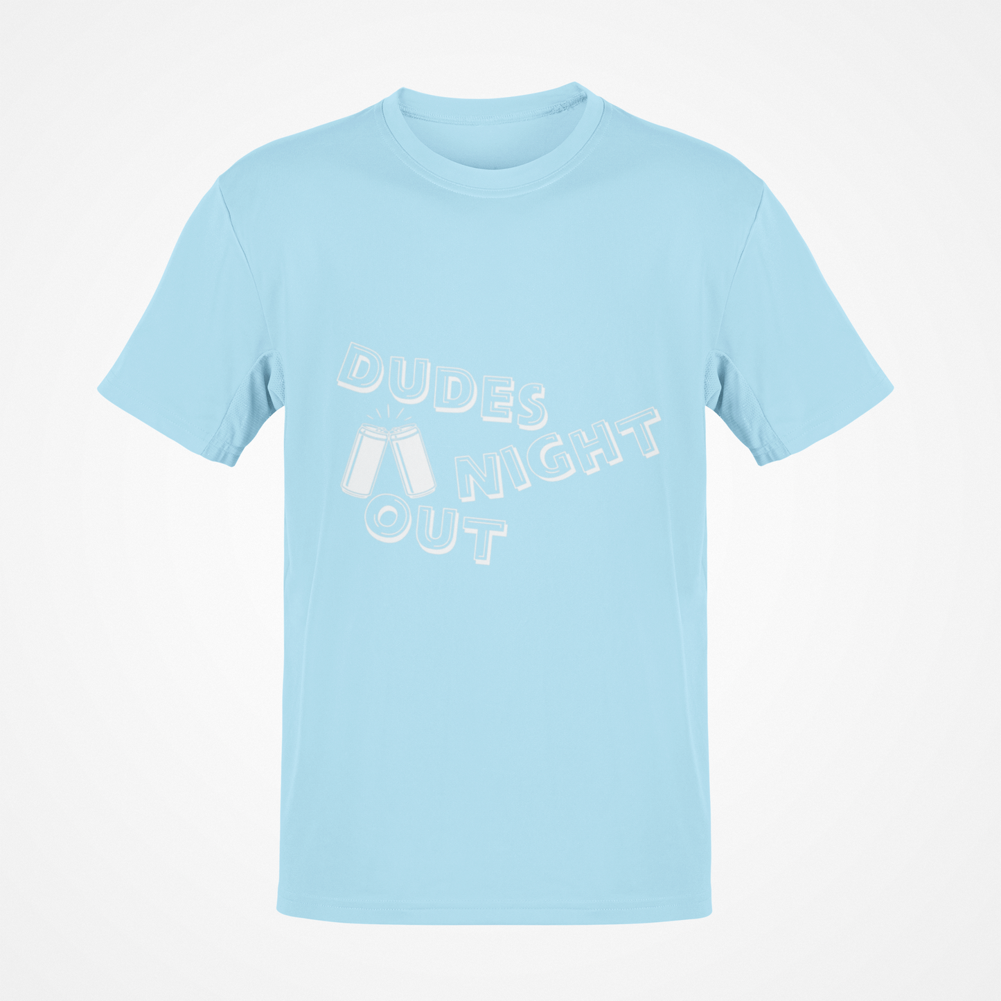 Camiseta Dudes Night Out Beer (texto blanco)